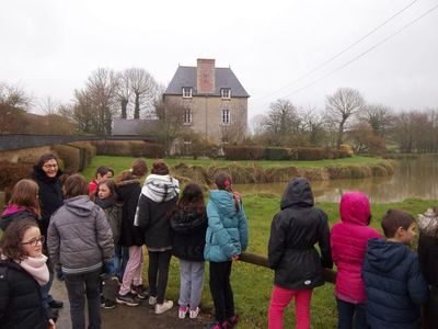Visite de l'étang de St Maugan