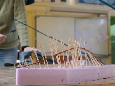 maquette des élèves